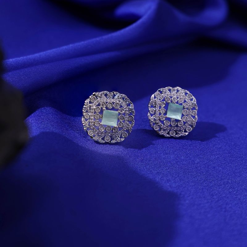 Bloomy Dewdrops Studs