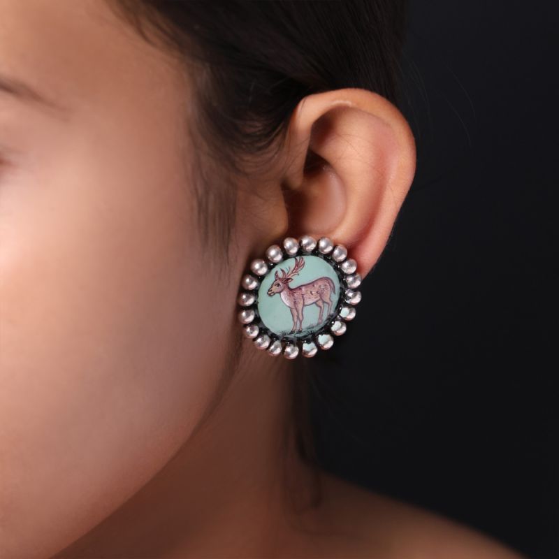 Doe Delight Silver Studs