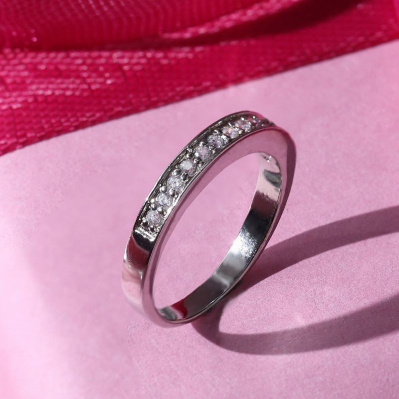 Gleaming Simplicity Silver Ring