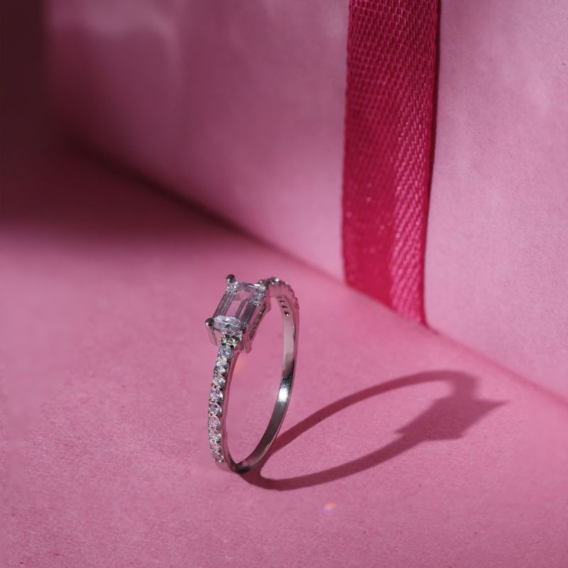 Miss Perfectionist Silver Ring