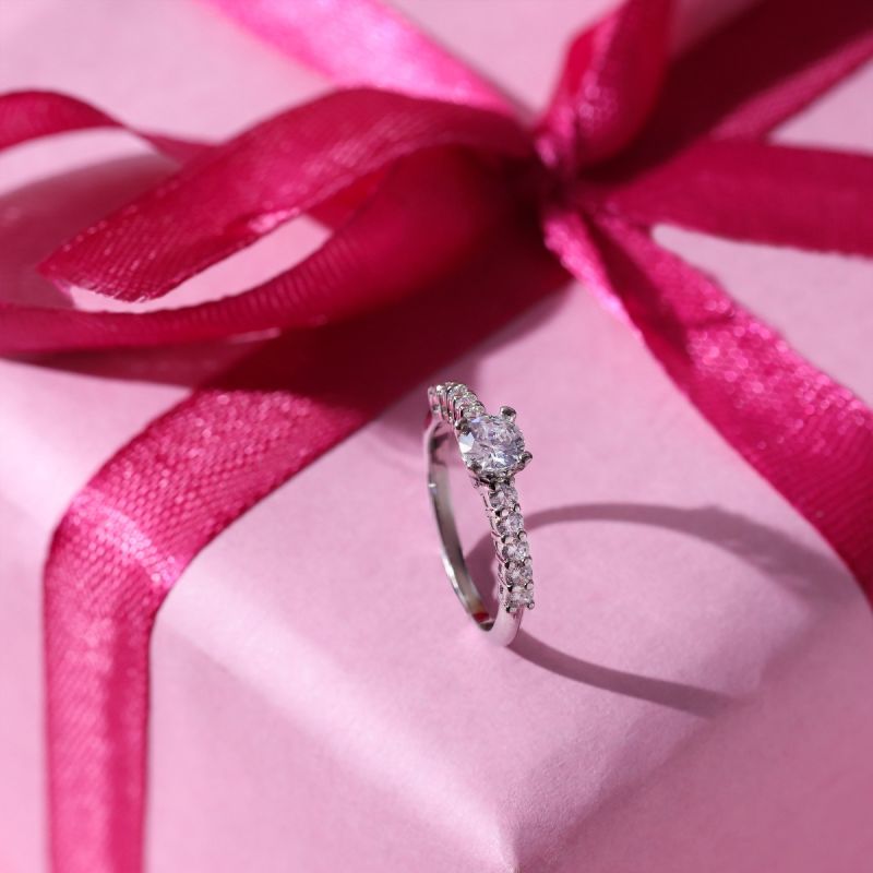 Forever Twinkle Silver Ring