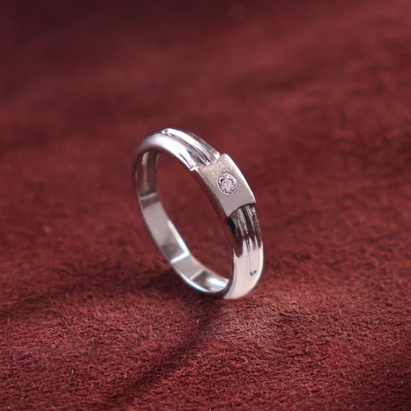 Everyday Minimalist Men Silver Ring