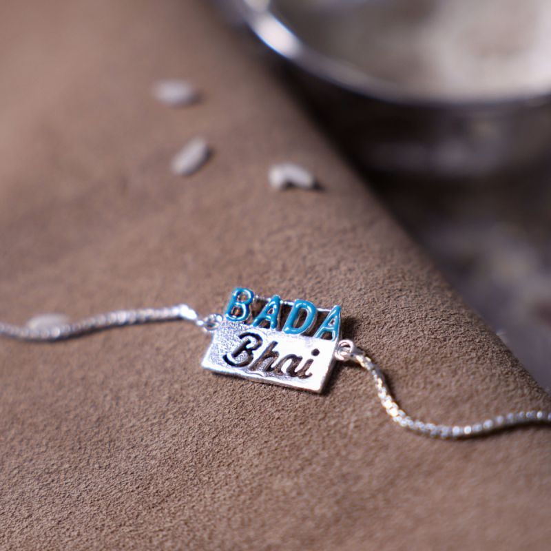 Sibling Bliss Silver Rakhi