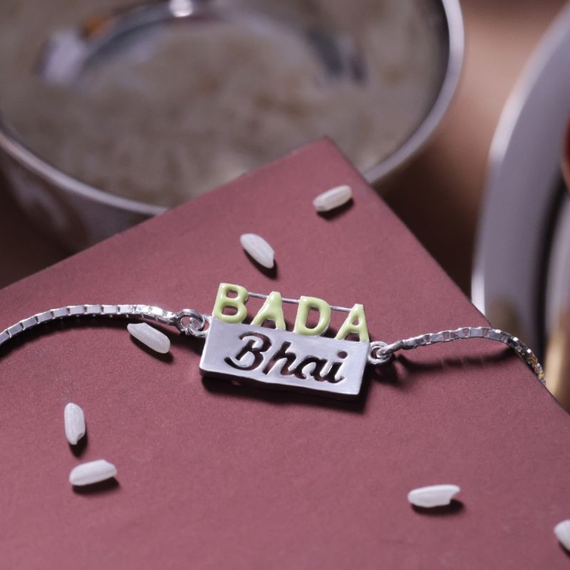 Beloved Brother Silver Rakhi