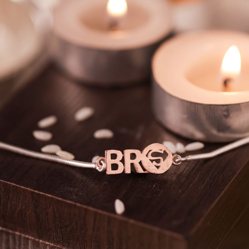 Superhero Bro Silver Rakhi